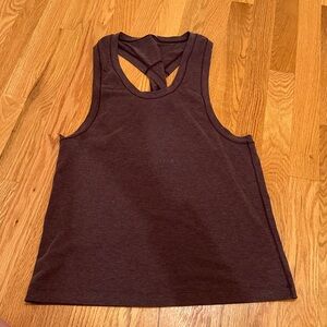 Plum Sleeveless Tank Top